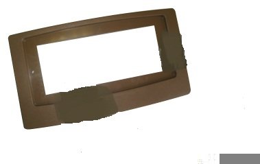 Flush Mount Adaptor Plate for the Flush Mount Heating and Air Conditioning Booster Fan, Brown