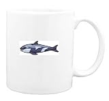 Mug with dolphin, whale, wildlife, marine, mammal, underwater, killer, orcas