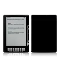 Solid State Black Design Protective Decal Skin Sticker for Amazon Kindle DX 9.7 inch E-Book Reader