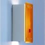 A19 G2C Carpathian Elm Burl Jewel Contemporary / Modern "Singularity" One Light Wall Sconce from the