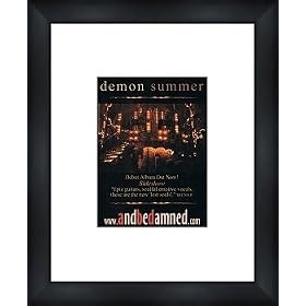 DEMON SUMMER Slideshow - Framed Original Advert