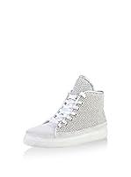 WOZ? Zapatillas abotinadas (Hielo / Plata)