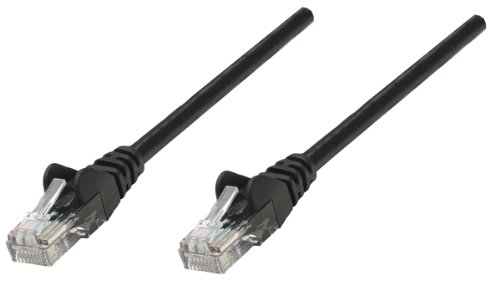 INTELLINET Cat5e UTP Netzwerkkabel RJ-45 ST auf RJ-45 ST Vergossene Tuelle Snagless schwar Preisvergleich