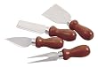 Nor Pro Stainless Steel Cheese Knives Rosewood handles