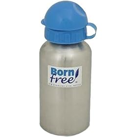 BornFree Stainless Steel Water Bottle 9oz BPA FREE