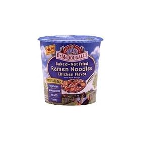 Baked-Not Fried Ramen Noodles Chicken Flavor Non-Meat Source, Vegetarian, Heart Healthy, No Added Oil, 1.5 oz., Package of 6