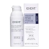 DDF Skincare Weightless Defense Hydrator UV Moisturizer SPF 45, 1.7 ounces