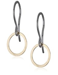 Melissa Joy Manning "Mixed Metal" Small Circle Earrings