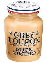 Grey Poupon Dijon Mustard with White Wine - 8 oz Glass Jar