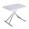 LIFETIME Personal Folding Table- White Granite