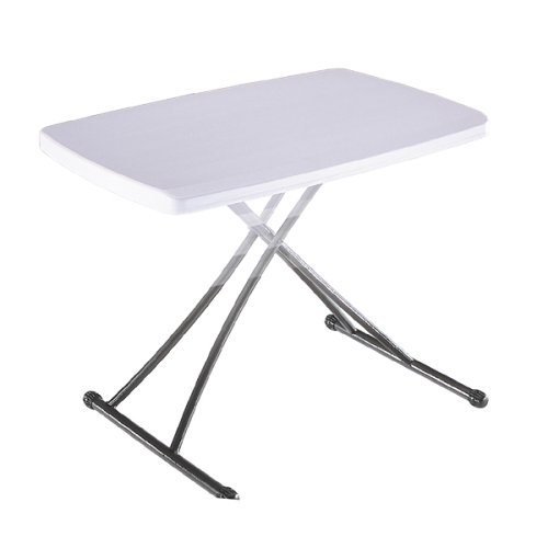 Childrens Toyshop  Outdoor Living : Lifetime, Personal Table,  30" x 20" Molded Top, White color finish