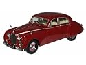 Jaguar MKVII  (Queen Mother) 1955 in dark red 1:43 scale model