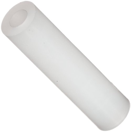 RSN-02/12 Nylon 6/6 Spacer, 3/4 Long x 0.187 OD x 0.091 ID for #2 Screw Size (Pack of 100)