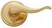 WEISER LOCK LA100C3B LH LEFT PASSAGE LEVER LOCKSETS