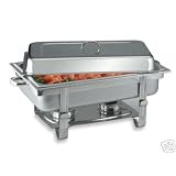 Extra Large Stainless Steel 9.5 Qt Chafing Dish by Buyers Choice USA