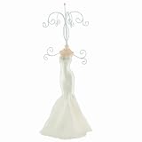3164E9IOKtL. SL160  White Bridal Gown Jewelry Stand Glittering   17H Reviews