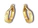 14kt Yellow Gold Huggie Hoop Earrings