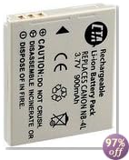 CTA Digital DB-NB4L Replacement Battery for Canon Digital Cameras