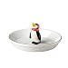 Pfaltzgraff Penguin Skate 9-Inch Pie Plate With Penguin Pie Vent