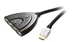 Vivanco - Distribuidor autom�tico HDMI, de 3 a 1, (3D, m�x.1080p) 0,80 m