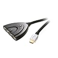 Vivanco HDMI Umschalter, 3auf1, 3D-f�hig, automatic, max.1080p, 0,80 m