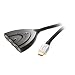 Vivanco HDMI Umschalter, 3auf1, 3D-f�hig, automatic, max.1080p, 0,80 m