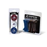 Colorado Avalanche NHL 3 Ball Golf Pack And 50 Golf Tee Pack