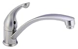 Delta 141-MCWF Signature Matte Chrome Single Handle Kitchen Faucet