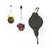 2Pcs Professional Creative Easy Reach Retract Plant Pulley Extender Hanging Hooks