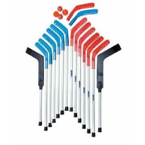 Sportime 101030971 Deluxe Shield Floor Hockey Poly Sticks - 42' ' (106.7cm) Indoor by