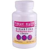 Vibrant Health Gigartina Red Marine Algae, 5 Strains , 250 Mg , 120 Vegi-Caps