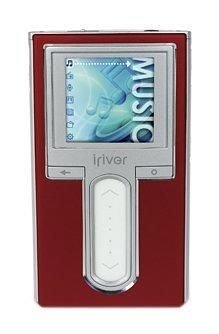 iRiver H 10 Tragbarer MP3-Player 6 GB piemont-red-metallic
