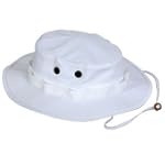 White Boonie Hat