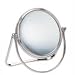 Beauty : Irving Rice 5" Polished Chrome Travel Mirror #TS154-C