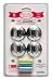RANGE KLEEN 8124 Electric Range Knobs (4-pk, Chrome)