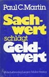 Produkt-Bild: Sachwert schl&auml;gt Geldwert