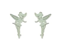 Disney Tinkerbell Sterling Silver Stud Earrings