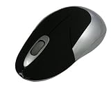 : USB Optical Mouse 800 dpi Black and Silver