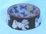 Breed Specific Dog Bowl, Bichon Jumbo