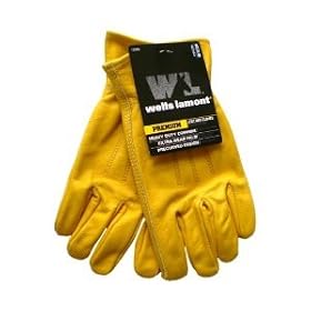 Wells Lamont Premium Leather Work Gloves - Large / Grande
