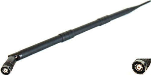 Super Power Supply® 2 x 9dBi 2.4GHz 5GHz Dual Band WiFi RP-TNC Antenna for Wireless Routers Linksys Cisco Aironet Proxim Stratum Tranzeo WRT54G WRT54GL WRT54GS WAP54G WRT54G-TM BEFW11S4 871W-G-E-K9 877W-G-A-K9 Air-AP1252AG-A-K9 AIR-ANT5959 HGA7T 1200 MP Wi-LAN AWE TR-600c TR-660