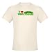 I Love Wheatgrass Organic Cotton Tee Food Organic Men's Fitted T-Shirt by CafePress