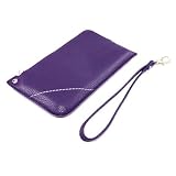 Designer ZIP Handy Tasche Handtasche mit Reißverschluss Passend für Samsung S5230 Star / S5233 / S5233W/S5250/S5260/S5270/S5330/S5350/S5510/S5500/S5530/S5550/S5560/S5600/S5600v/S5610/S5620/S5690/S5750/S5780/S6700/S7070/S7220/S7230E/S7350/S7550//T401G/T939/S8000/S8300/S8500/S8530/S8600/Exhibit 4G/Vodafone 360 H1/M1/Exhibit II 4G Ancora/SGH-T679/I9100G I9100 Galaxy S2 S II/Google Nexus S/4G/i9020/i9020a/Galaxy Q / I8150 W Wonder Hülle Case Etui Bag Schutzhülle Lila Purple