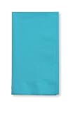 Paper Dinner Napkins, Bermuda Blue 50 per Pack