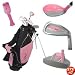 Golf Girl Junior Club Set for Kids Ages 4-7 RH w/Pink Stand Bag