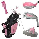 Golf Girl Junior Club Set for Kids Ages 4-7 w/Pink Stand Bag RH