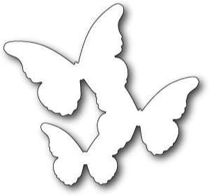 Memory Box Dies Floating Butterflies Background by Memory Box Dies