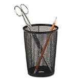 EldonNestableJumboWireMeshPencilCup,4.375Diameterx5.125Height,Black(62557)