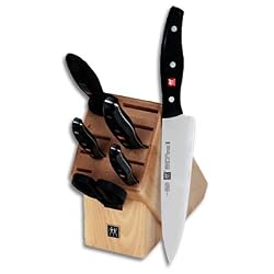 Zwilling J.A. Henckels Twin Signature 7-Piece Knife Set with Block