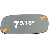1997-2001 JEEP CHEROKEE-WAGONEER (MID SIZE) Flat, Driver Side Replacement Mirror... by Automotive Mirror Glass